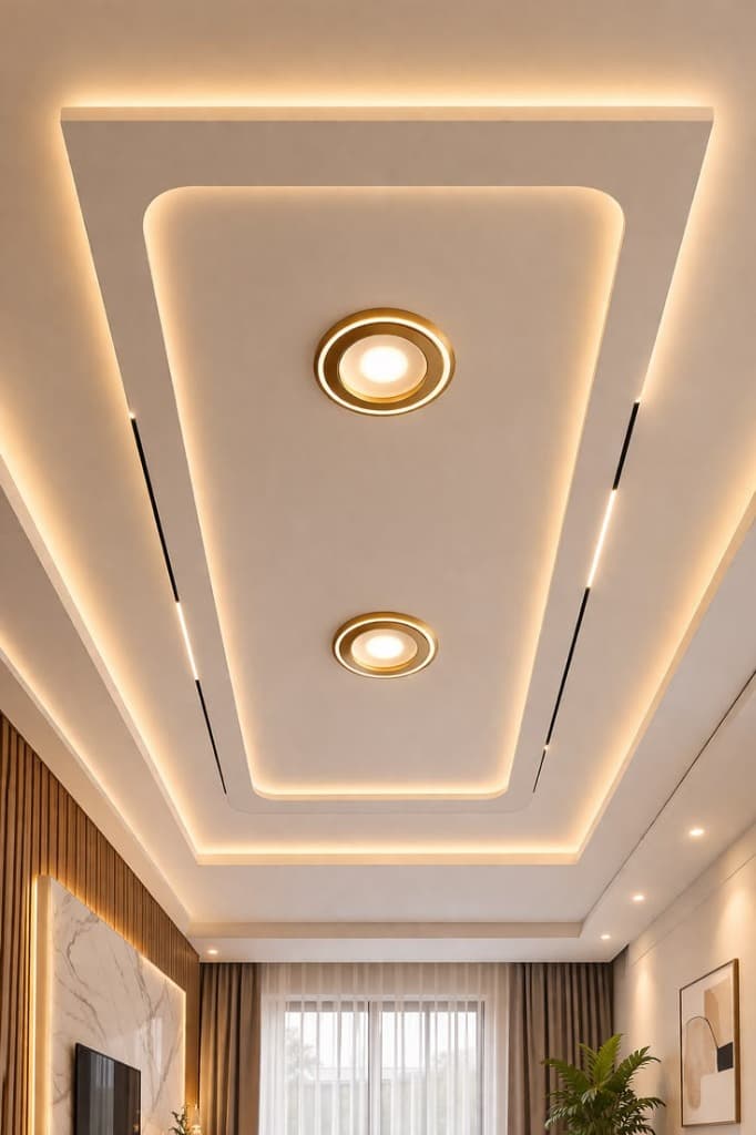 Designer False Ceiling & Ambient Lighting